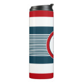 Monogrammdesign Thermosbecher (Nach links gedreht)