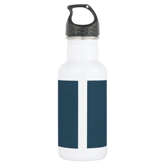 Monogrammdesign Trinkflasche (Rückseite)