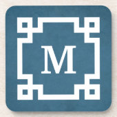 Monogrammdesign Untersetzer (Vorderseite)