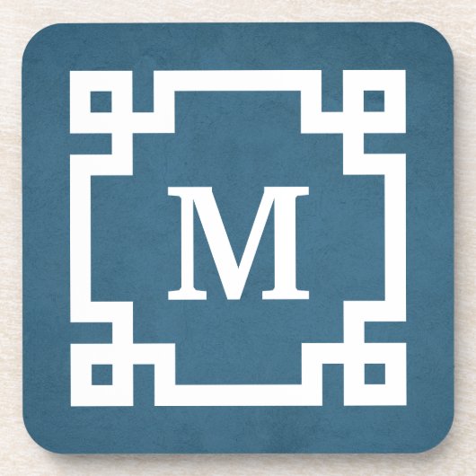 Monogrammdesign Untersetzer (Vorderseite)