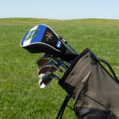 Monogrammed & El Salvador Flag Golf Clubs Covers Headcover (In SItu)