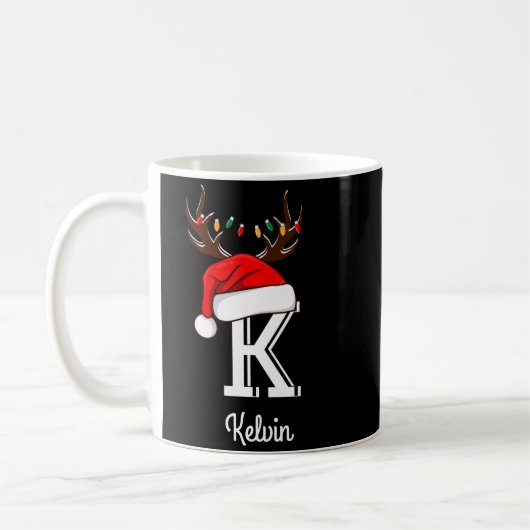 Monogrammed Family Christmas Matching Outfits _2 Kaffeetasse (Links)