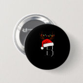 Monogrammed Family Christmas Matching Outfits  Button (Vorne & Hinten)