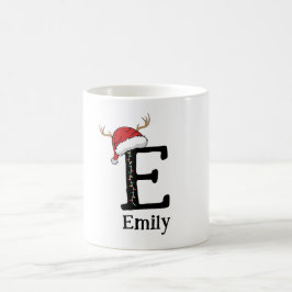 Monogrammed Family Christmas Personalize With Name Kaffeetasse
