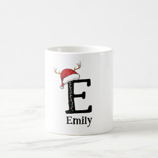 Monogrammed Family Christmas Personalize With Name Kaffeetasse