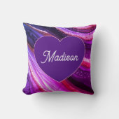 Monogrammed personalized pillow kissen (Vorderseite)