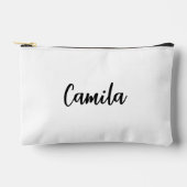 Monogrammed Toiletry Bag, make up bag, bridesmaid Zubehörtasche (Vorderseite)