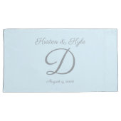 Monogrammed wedding gift  kissenbezug (Vorderseite-Rechts)