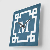 Monogrammentwurf Quadratische Wanduhr (Winkel)