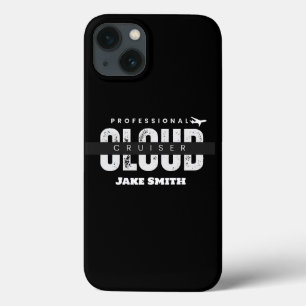 Monogrammiert, Cloud Cruiser, Fliegend, Luftfahrt, Case-Mate iPhone Hülle