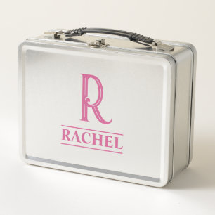 Monogrammiert metall brotdose