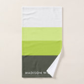 monogrammiert,Name, Badhandtuch Set (Handtuch)