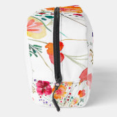 Monogrammierte Blumen-Make-up-Tasche Waschbeutel (Rechts)