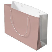 Monogrammierte Geschenktüte (Rückseite Schrägansicht)