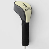 Monogrammierte Golfkopfabdeckung Golf Headcover (angewinkelt)