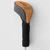 Monogrammierte Golfkopfabdeckung Golf Headcover (angewinkelt)
