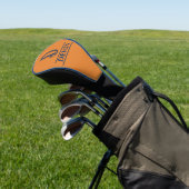 Monogrammierte Golfkopfabdeckung Golf Headcover (In SItu)