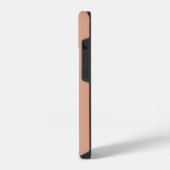 Monogrammierte moderne einfache Anfangsbuchstaben- iPhone Hülle (Linke Seite)