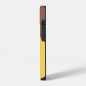 Monogrammierte moderne einfache Initiale  iPhone Hülle (Linke Seite)