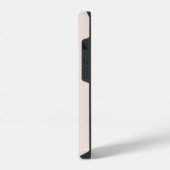 Monogrammierte moderne einfache Initiale iPhone Hülle (Linke Seite)