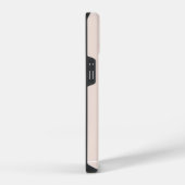 Monogrammierte moderne einfache Initiale iPhone Hülle (Rechte Seite)