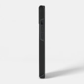 Monogrammierte moderne einfache Initiale iPhone Hülle (Linke Seite)