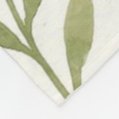 Monogrammierte personalisierte Fleece-Decke florl Fleecedecke (Ecke)