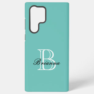 Monogrammierte Samsung Galaxy-Handyhülle Galaxy Hülle