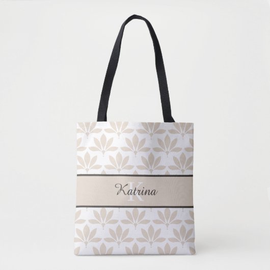 Monogrammierte Tragetasche Tasche (Vorderseite)
