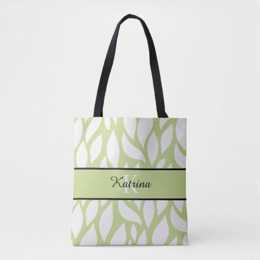 Monogrammierte Tragetasche Tasche (Vorderseite)