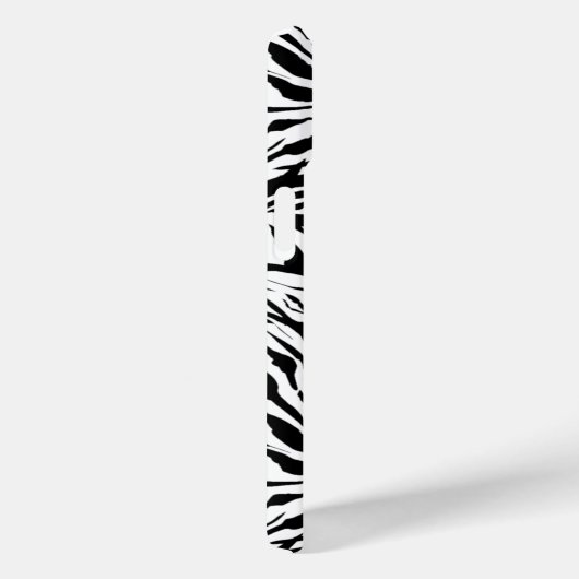 Monogrammierte Zebra Print Case-Mate iPhone Hülle (Rückseite / Rechts)