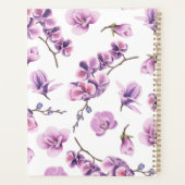 Monogrammierter Blumenplaner Planer (Rückseite)