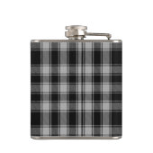 Monogrammierter Clan MacPhee Tartan Kariert Flask Flachmann (Rückseite)