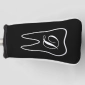Monogrammierter Golf-Putter-Schlagholzabdeckung fü Golf Headcover (Vorderseite)
