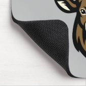 Monogrammierter Hirschjäger Mousepad (Ecke)