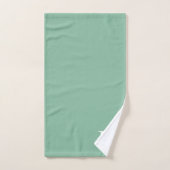 Monogrammiertes Eukalyptus-Handtuch-Set Badhandtuch Set (Handtuch)