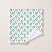 Monogrammiertes Eukalyptus-Handtuch-Set Badhandtuch Set (Waschlappen)