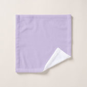 Monogrammiertes Lavendel-Handtuch-Set Badhandtuch Set (Waschlappen)