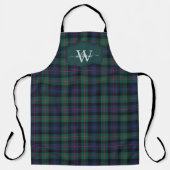 Monogrammiertes schottisches Clan Murray von Athol Schürze (Vorderseite)