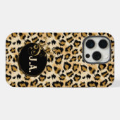 Monogrammiertes Wild One Case-Mate iPhone Case Hülle (Rückseite (Horizontal))