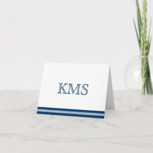 Monogrammkarte