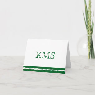 Monogrammkarte
