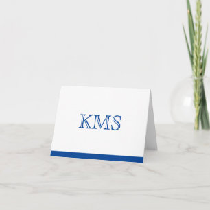 Monogrammkarte
