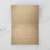 Monogrammkarte des Siegelwachses: Letter T (Innenseite)