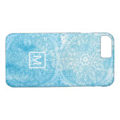 Monogrammm | Ananas Life III Case-Mate iPhone Hülle (Rückseite (Horizontal))