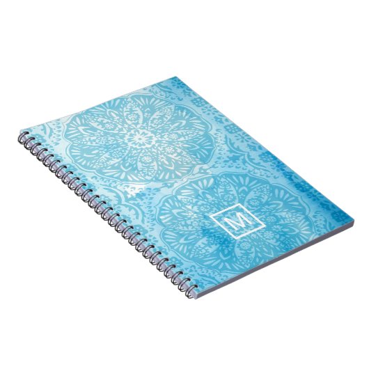 Monogrammm | Ananas Life III Notizblock (Rechte Seite)