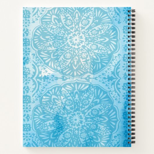 Monogrammm | Ananas Life III Notizbuch (Rückseite)