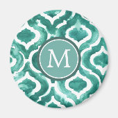 Monogrammm | Aquamarine Motif IV Magnet (Vorne)