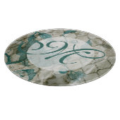 Monogrammm | Arabesque Butterflies V Schneidebrett (Ecke)