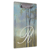 Monogrammm | Baumgebundene Weizengras I Klemmbrett (Rechts)